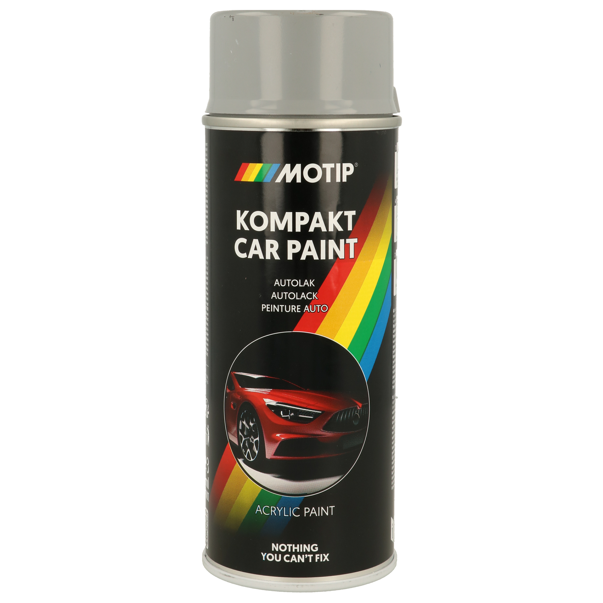 Motip Kompact Grey Acrylic Spray Paint 
