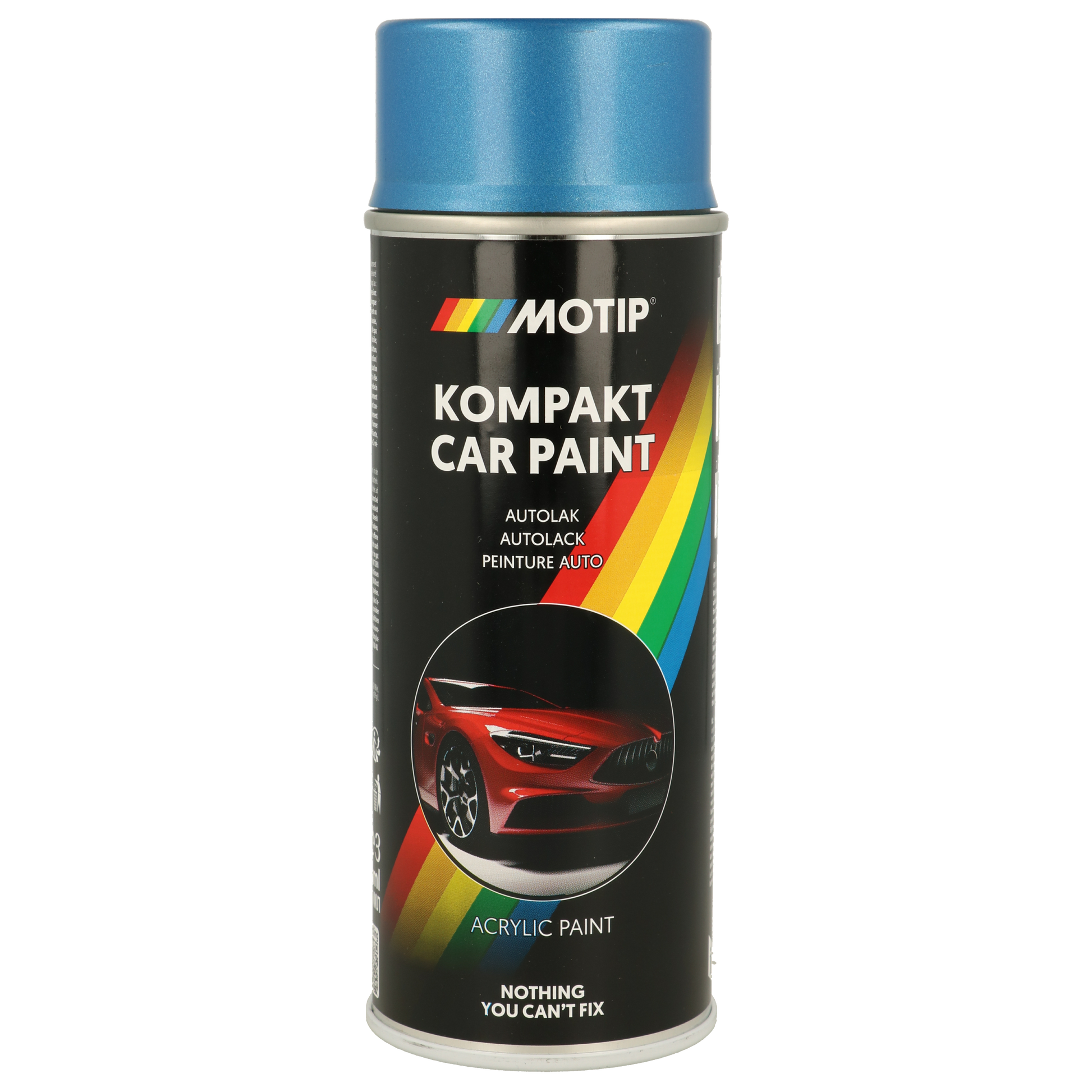 Motip Kompakt Blue Metallic Car Paint