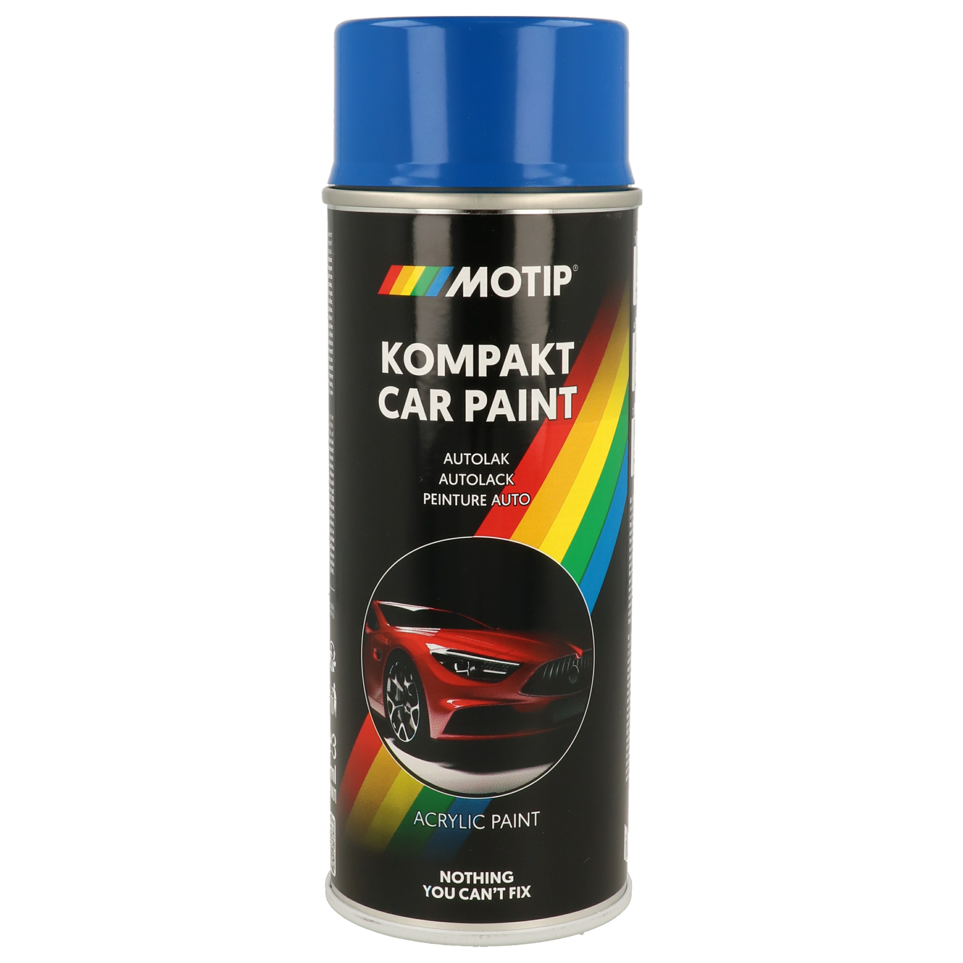 Motip Kompakt Blue Spray Paint Car 