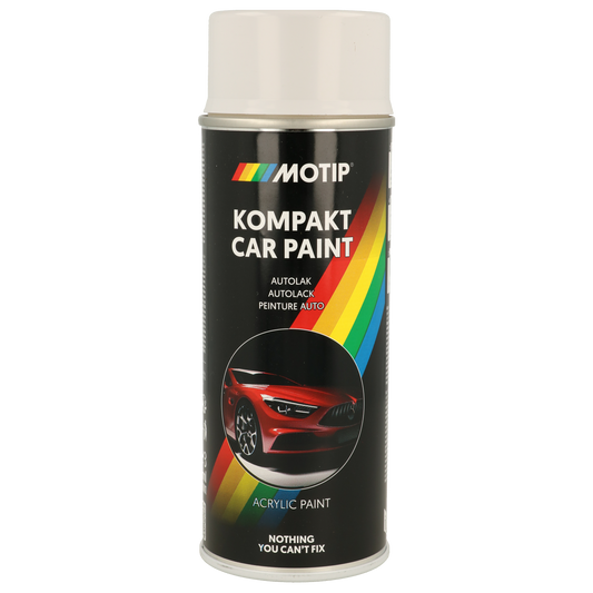 Motip Kompakt Car Paint In White 