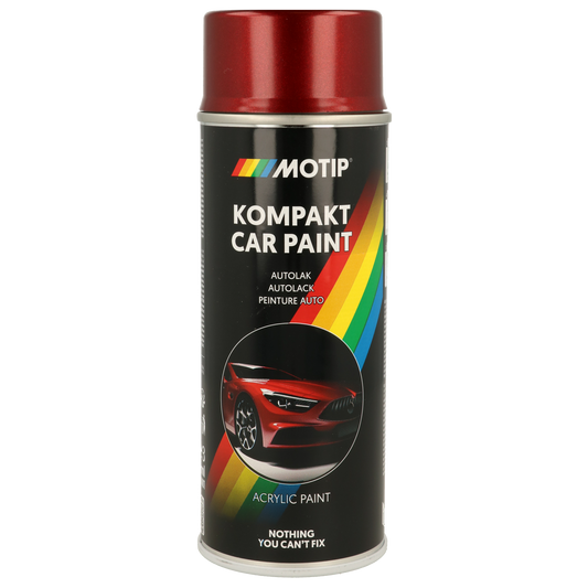 Motip Kompakt Car Paint In Red