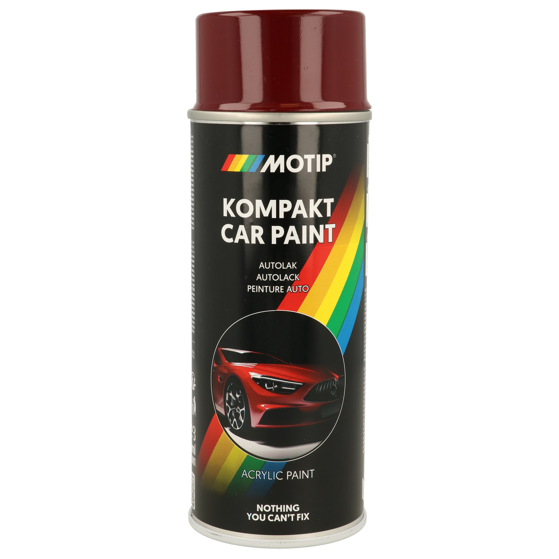 Motip Kompakt Car Paint Red Colour 