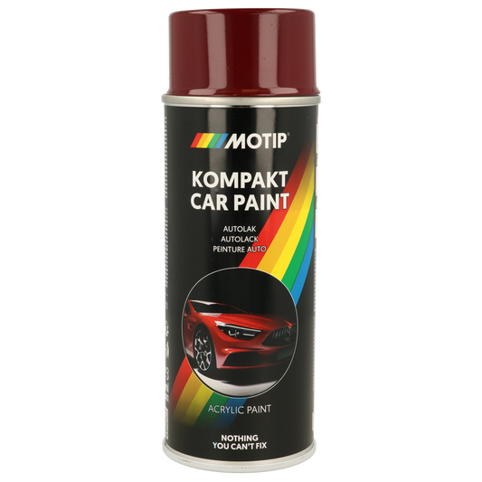 Motip Kompakt Car Paint Red Colour 