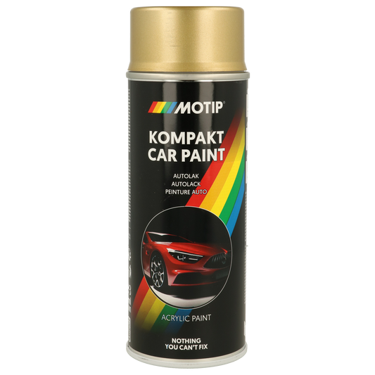 Motip Kompakt Gold Metallic Spray Paint 