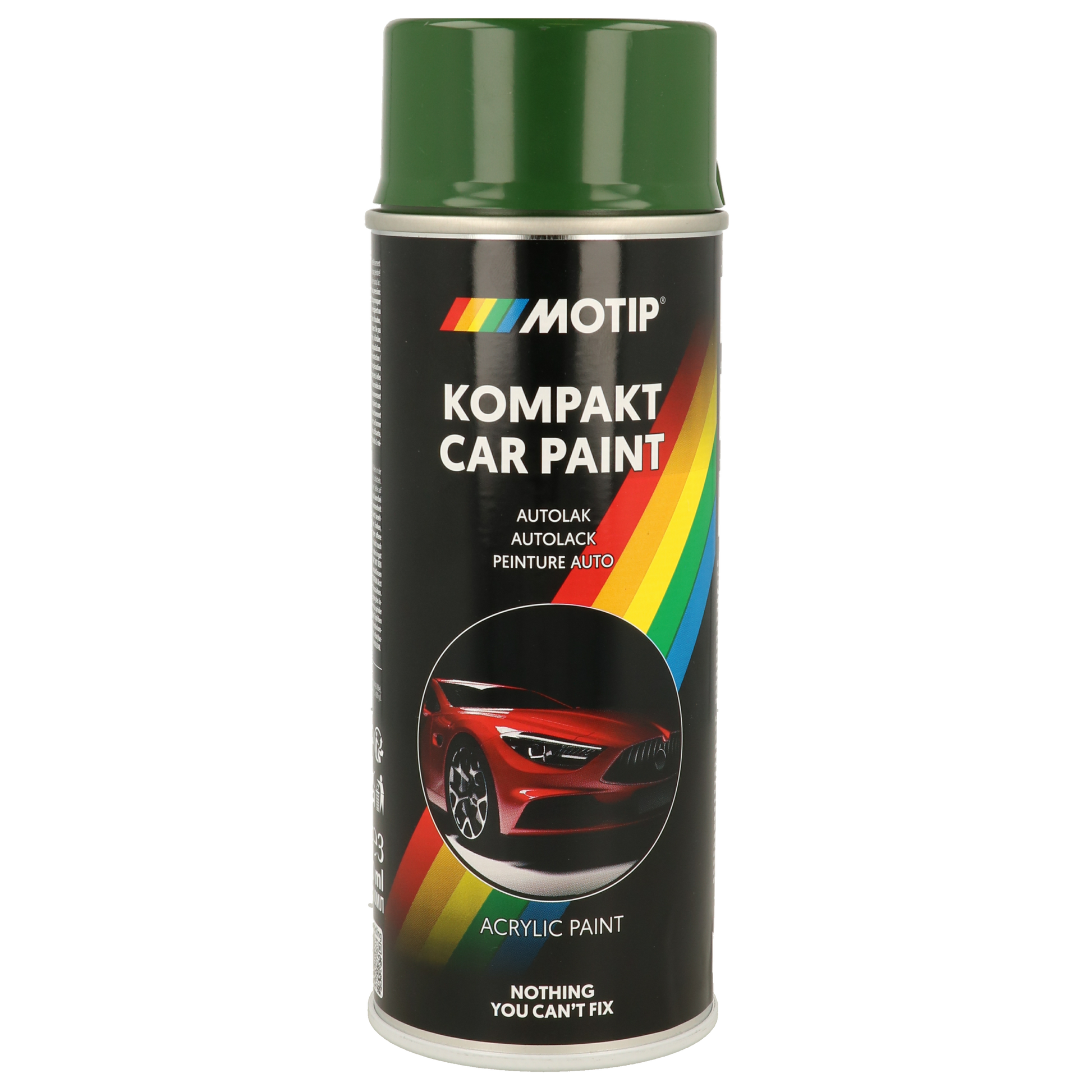 Motip Kompakt Green Spray Paint, For Cars 