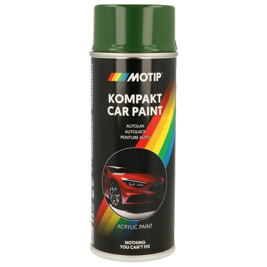 Motip Kompakt Green Spray Paint, For Cars 