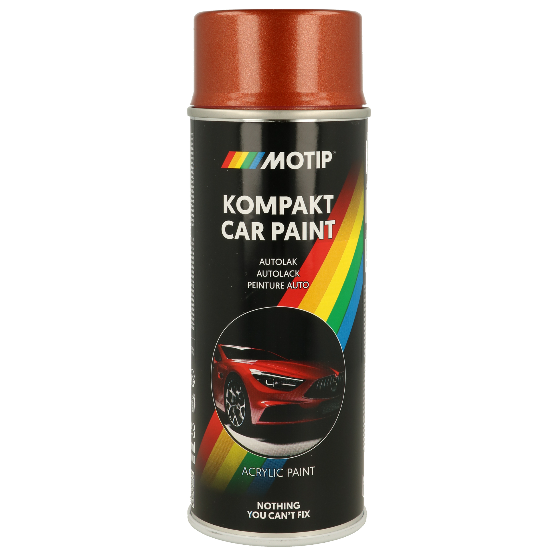 Motip Kompakt Red Metallic Car Paint 