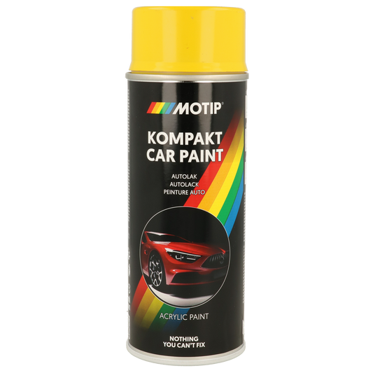 Motip Kompakt Yellow Car Paint 