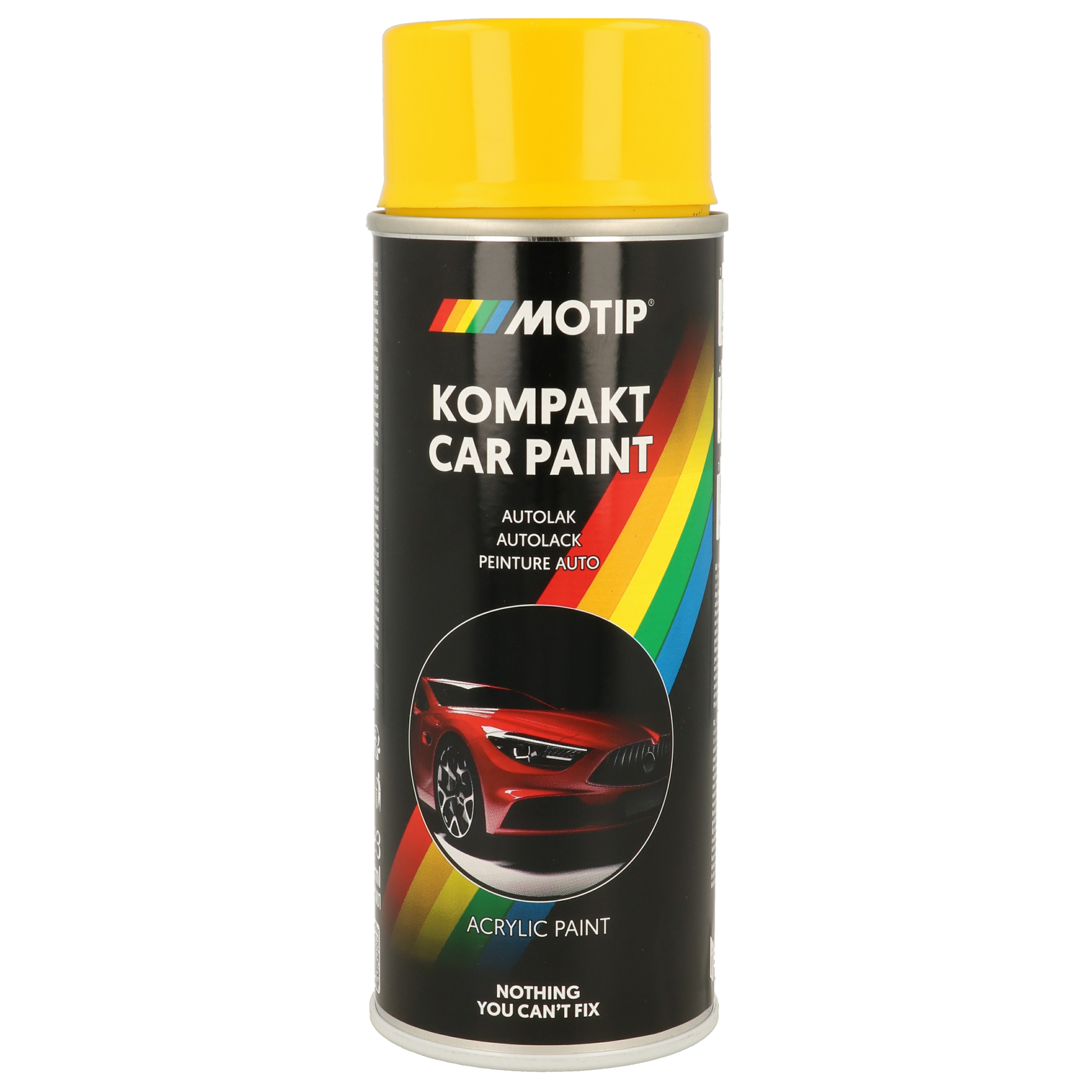 Motip Kompakt Yellow Car Spray Paint 