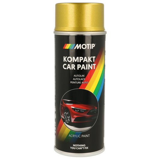 Motip Kompakt Yellow Green Metallic Spray Paint 