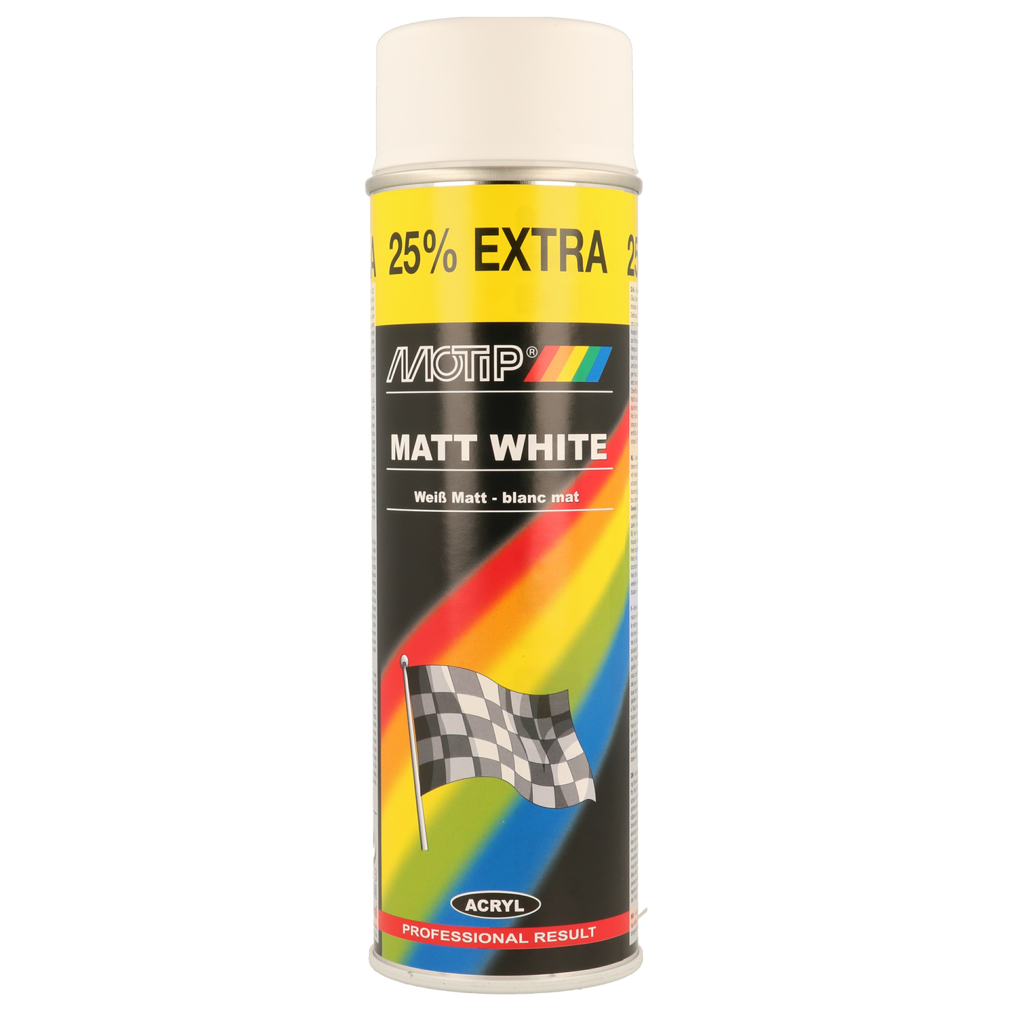Motip Matt White Paint 400ml