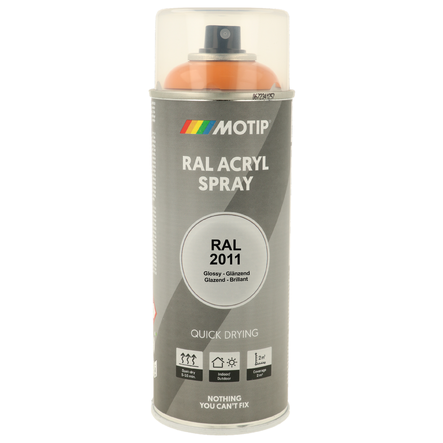 Motip RAL2011 High Gloss Deep Orange 