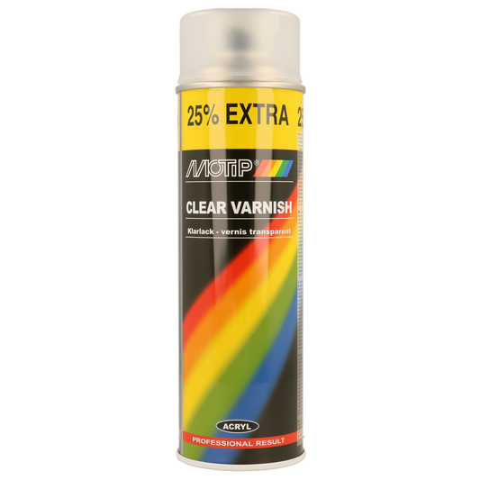 Motip Rally Clear Lacquer Matt 500ml