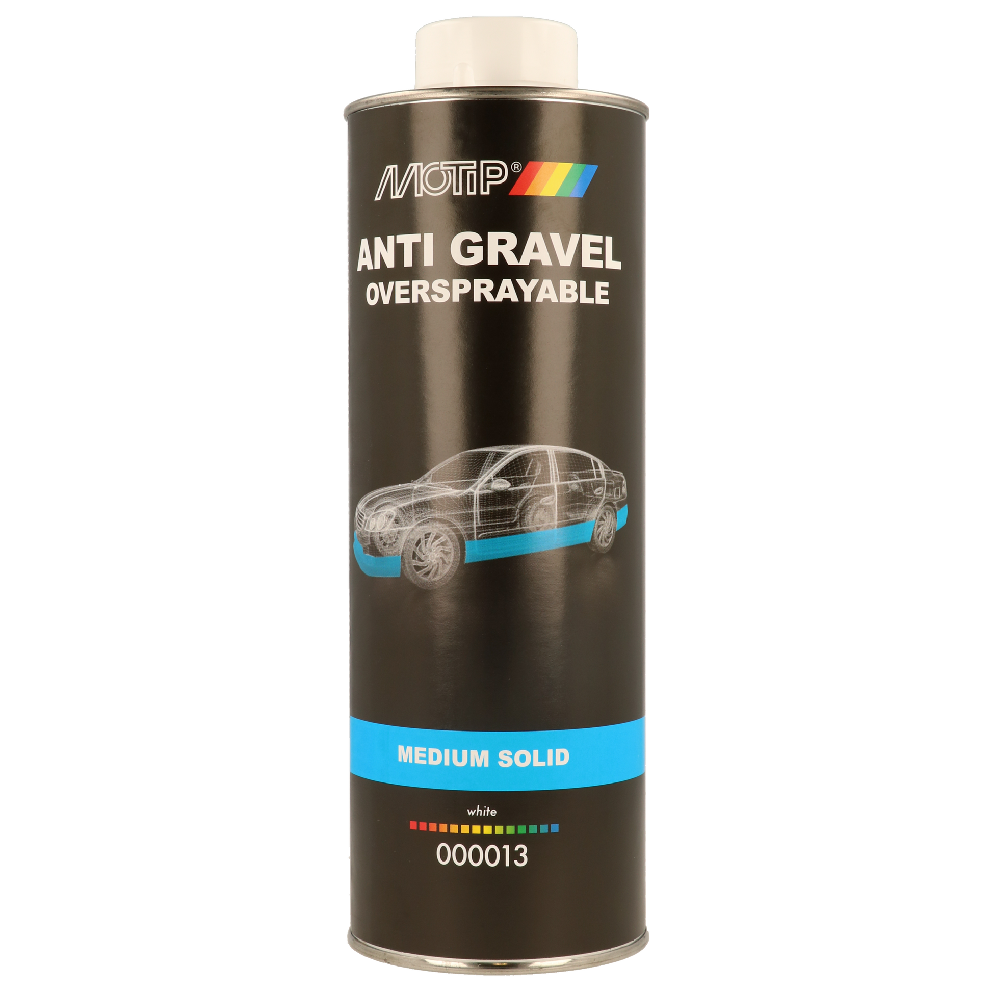 Motip Sprayable Stone Chip White 1L