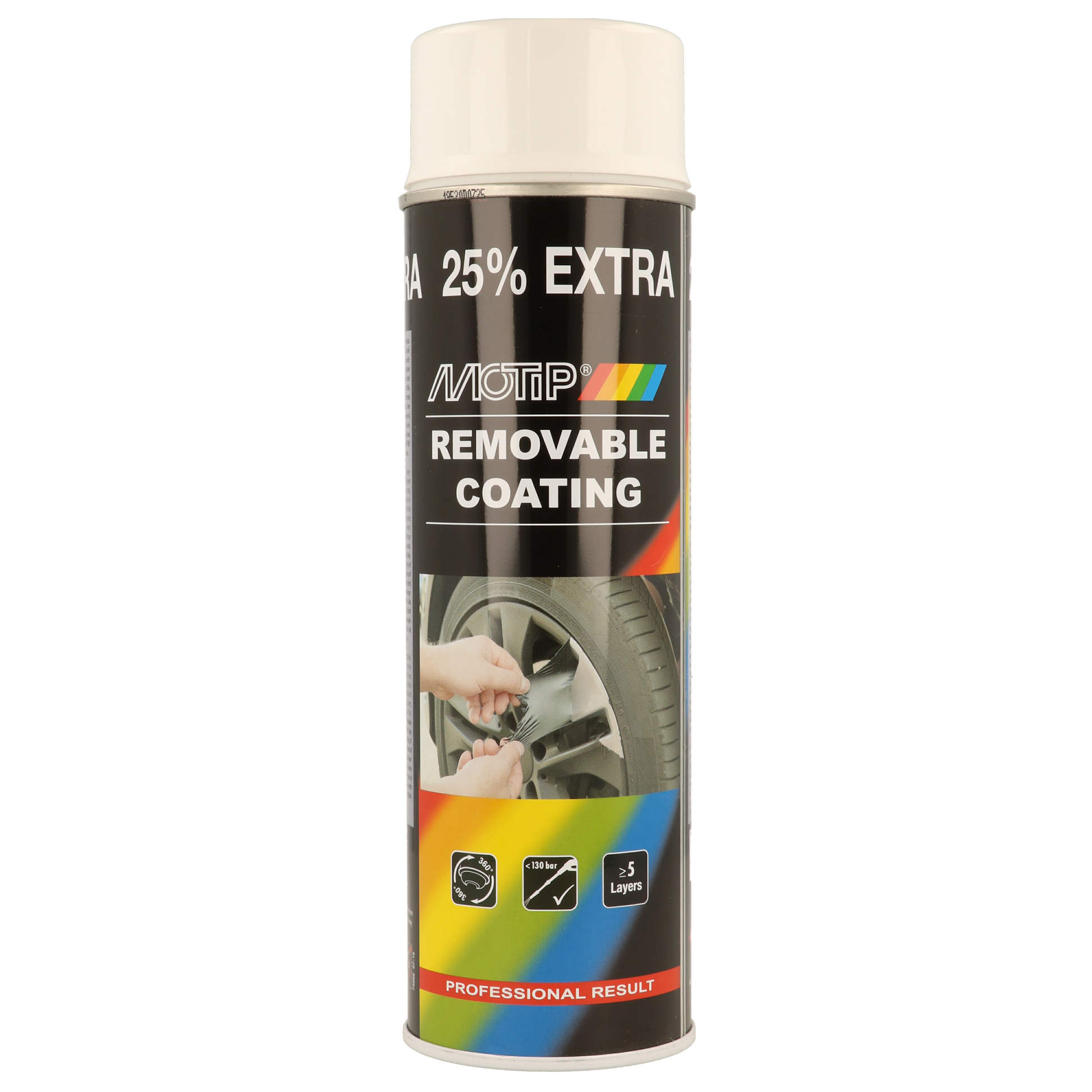 Motip Stripable White Glossy