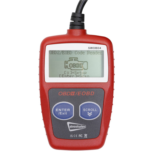 Multilingual Large Screen OBDII Code Reader