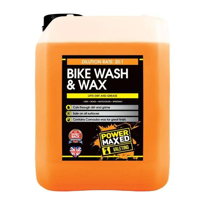 Power Maxed Heavy Duty Bike Wash And Wax