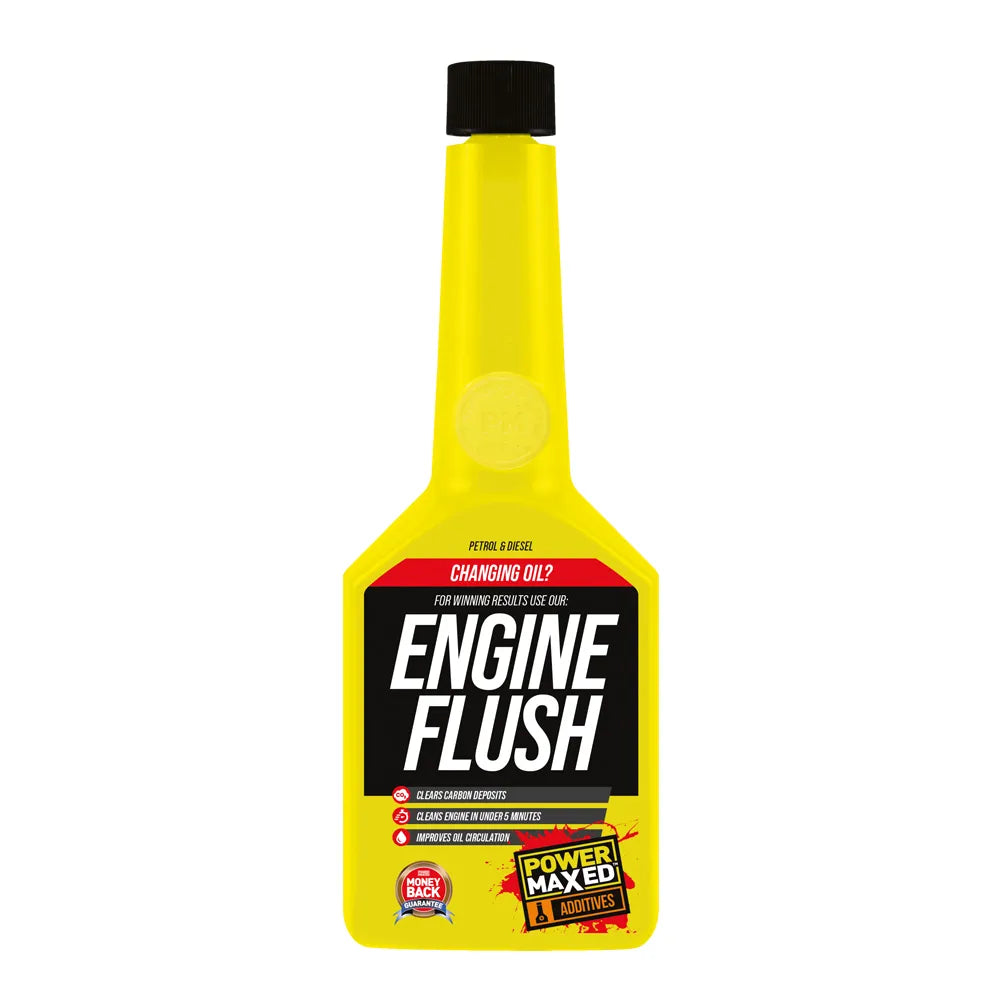 Power Maxed Changing Oil Engine Flush 
