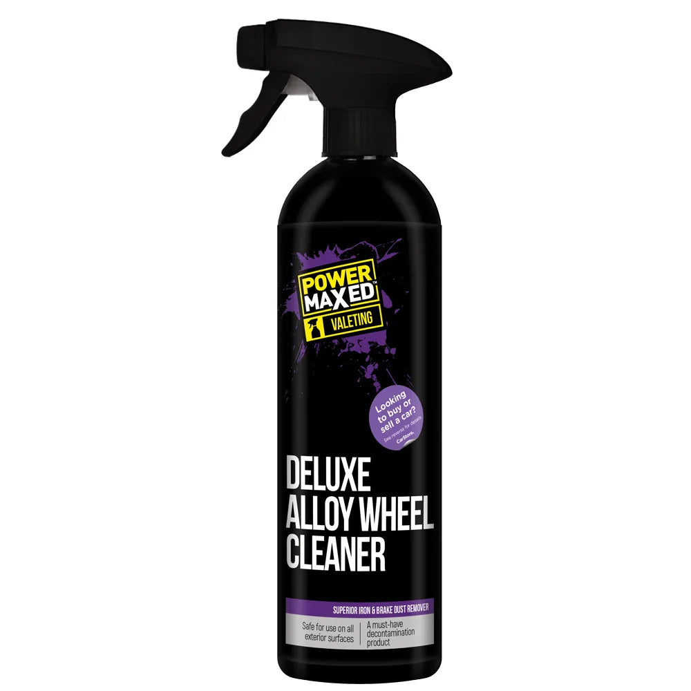 Power Maxed Deluxe Alloy Wheel Cleaner 100ml In A Spray bottle 
