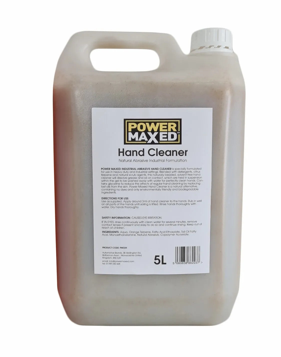 Power Maxed Industrial Abrasive Hand Cleaner 5L