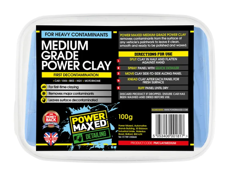 Power Maxed Medium Grade Power Clay 100g 