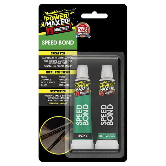 Power Maxed Speed Bond Twin Tubes Epoxy