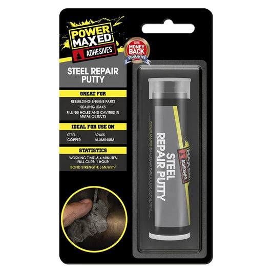 Power Maxed Steel Repair Epoxy Putty