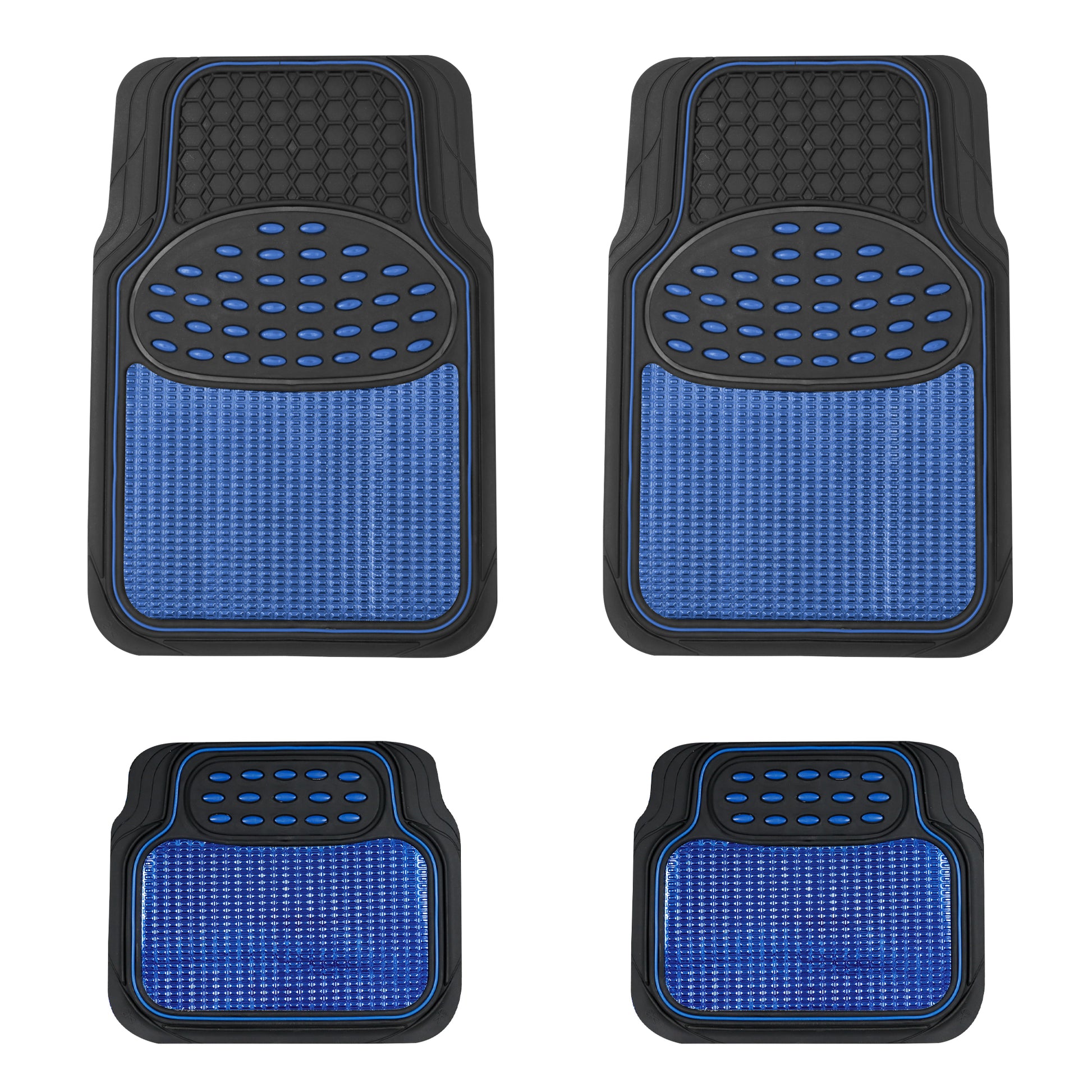 Revelation Mat Set with Blue Trim