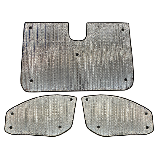 Reversible Thermal Blinds Ford Transit Custom Front set 2012