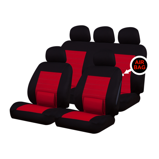 Sakura Camden Seat Covers  Red