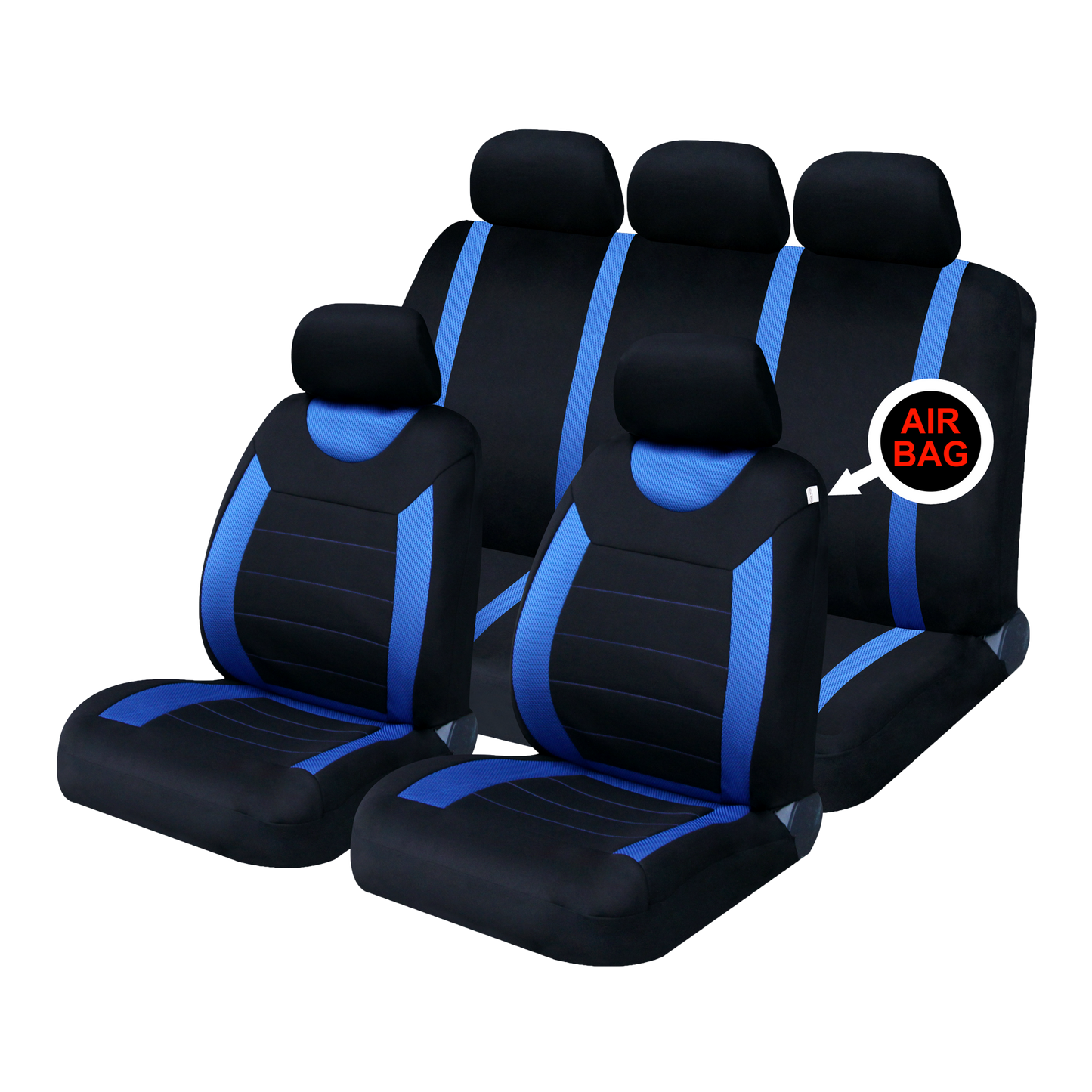 Sakura Carnaby Seat Covers  Blue
