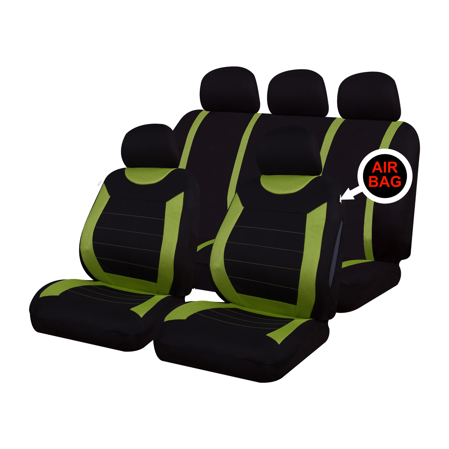 Sakura Carnaby Seat Covers  Green
