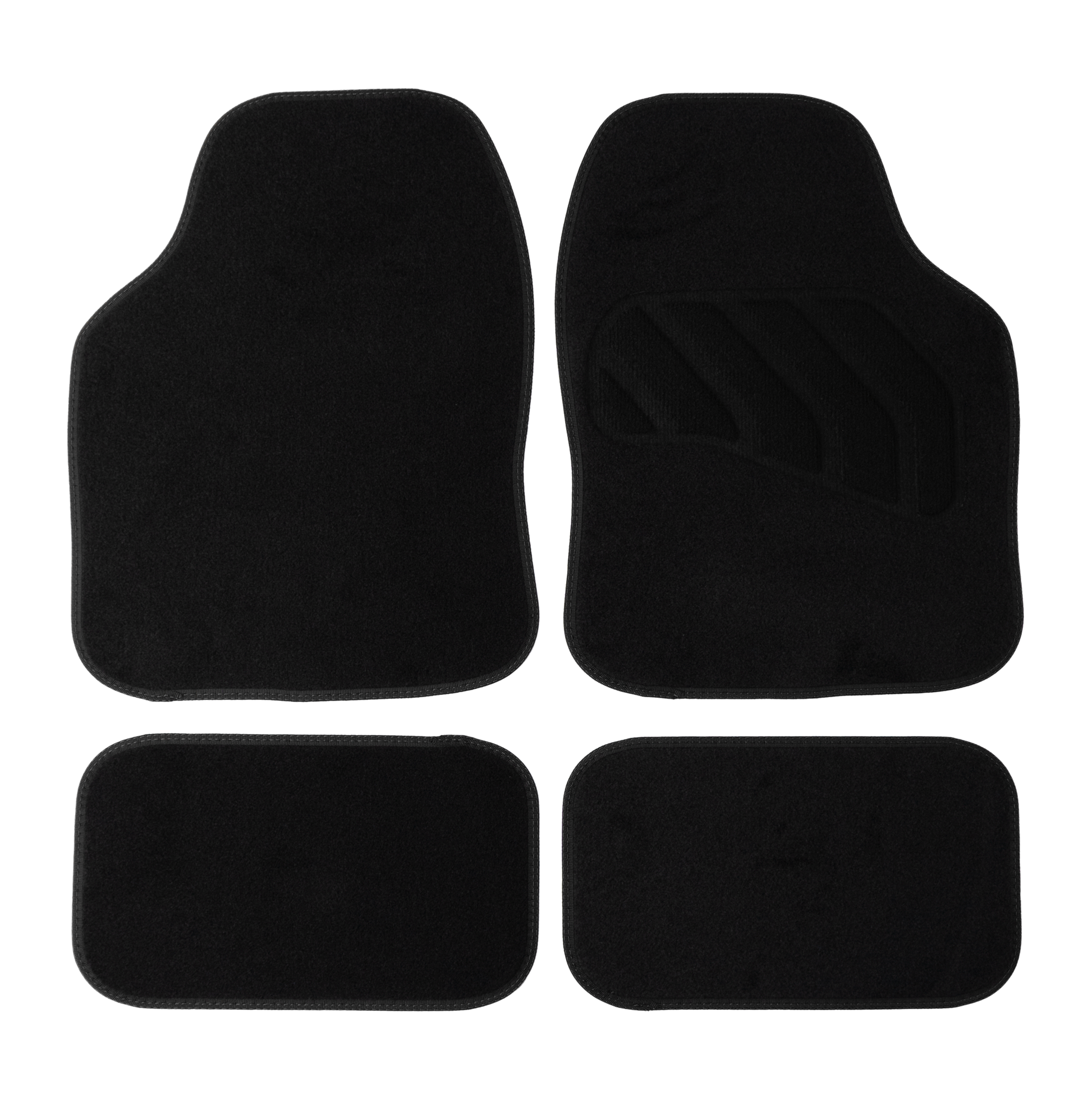 Sakura Flux Carpet Mat: Welded Heelpad Black