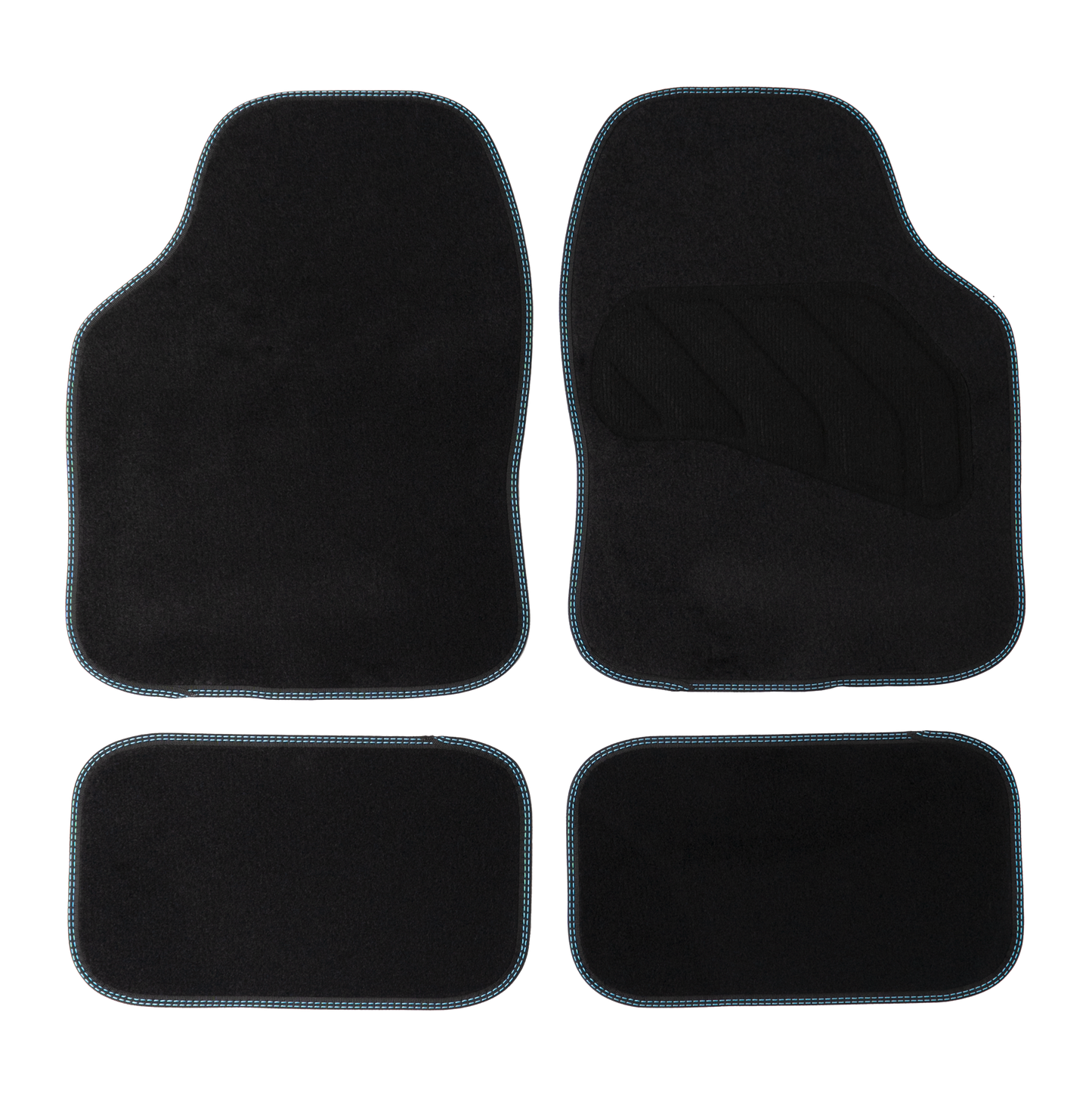 Sakura Flux Carpet Mat: Welded Heelpad Light Blue