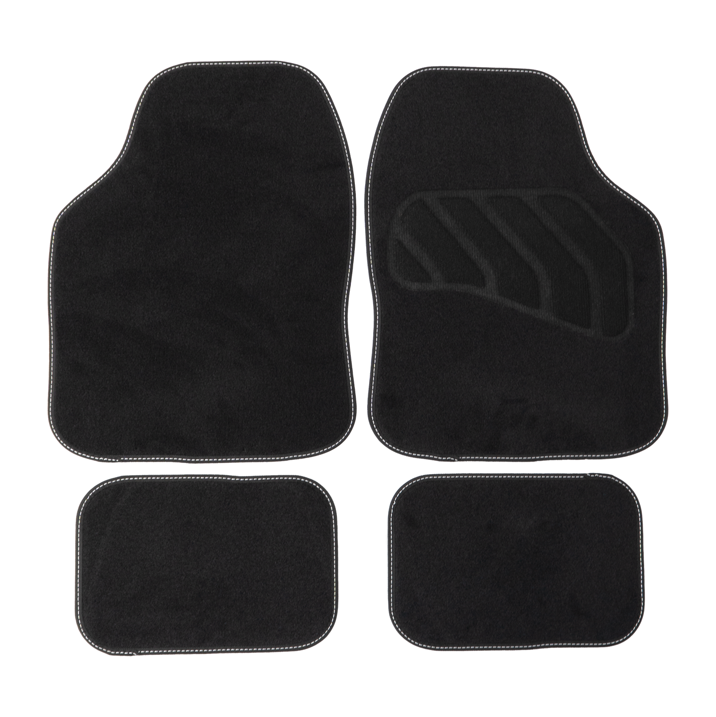 Sakura Flux Carpet Mat: Welded Heelpad White