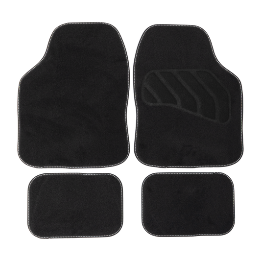 Sakura Flux Carpet Mat: Welded Heelpad White