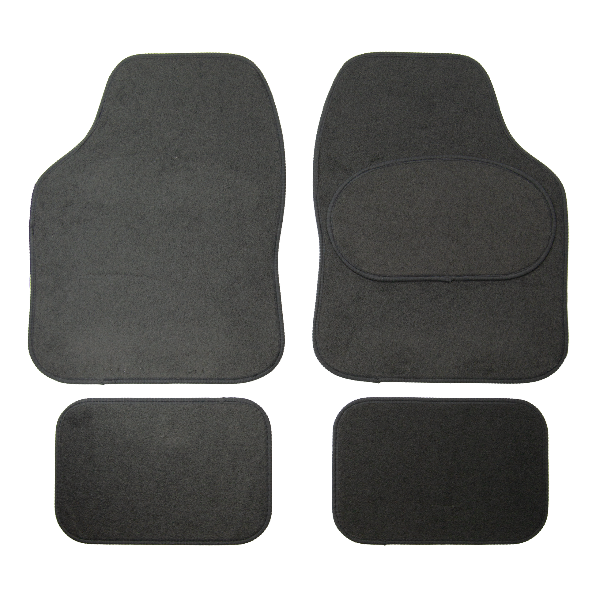 Sakura Grey Carpet Mats Full Set