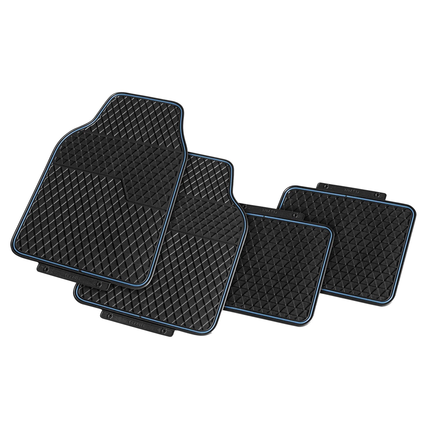 Sakura PVC Car Mat (Blue)