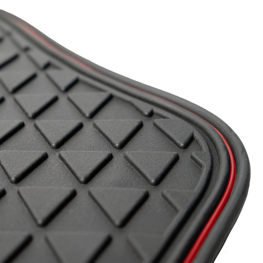 Sakura PVC Car Mat (Red)