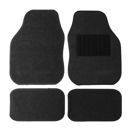 Sakura Universal Carpet Mat Set (Grey/Black)