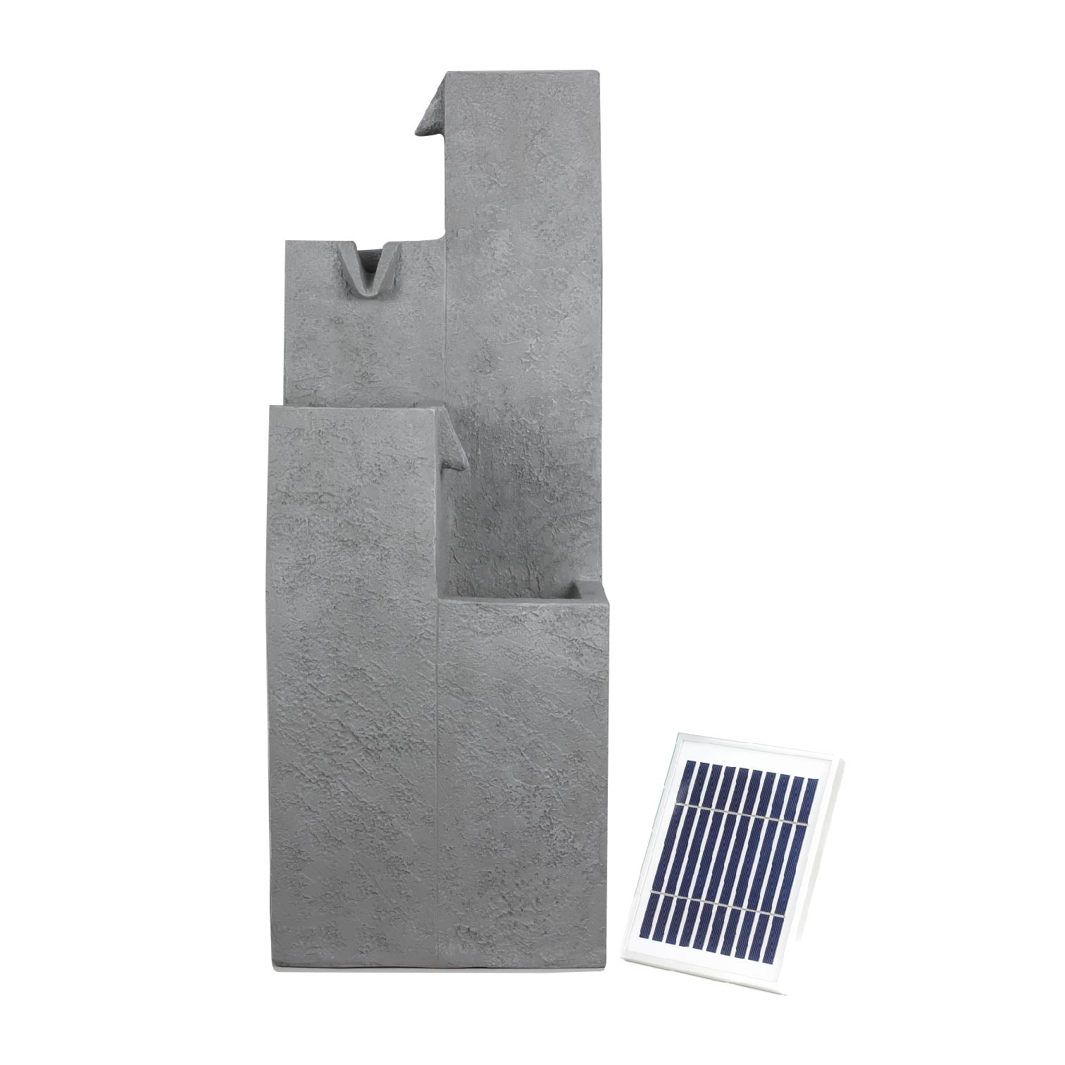 Solar Cubic Falls Water Feature – Streetwize – Street Rhino