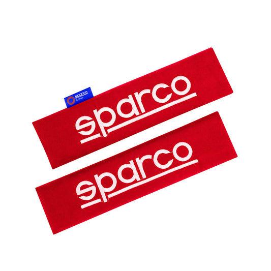 Sparco Seat Belt Pads Red