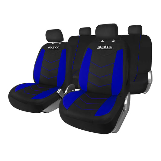 Sparco Seat Cover Black / Blue