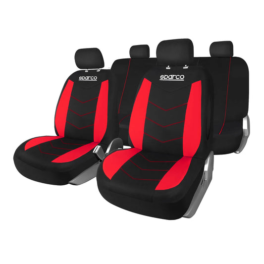 Sparco Seat Cover Black / Red