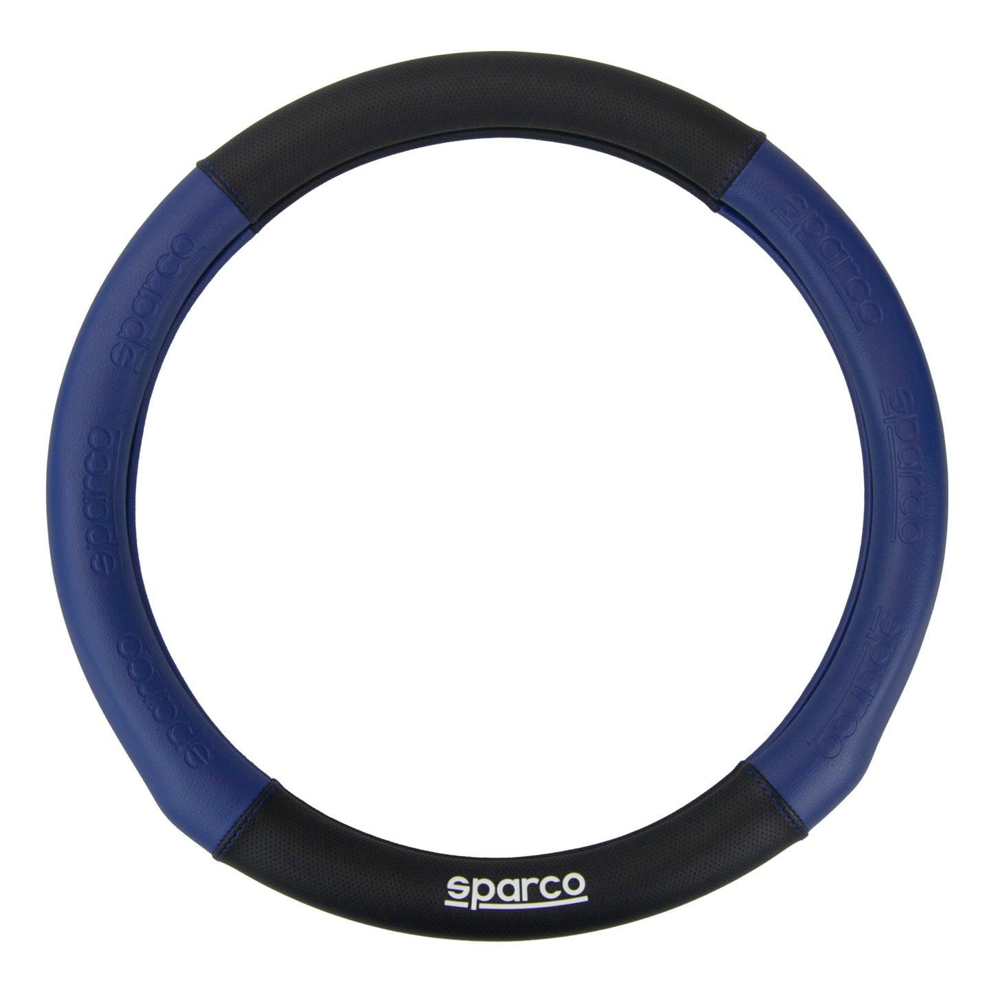 Sparco Steering Wheel Cover Black And Blue