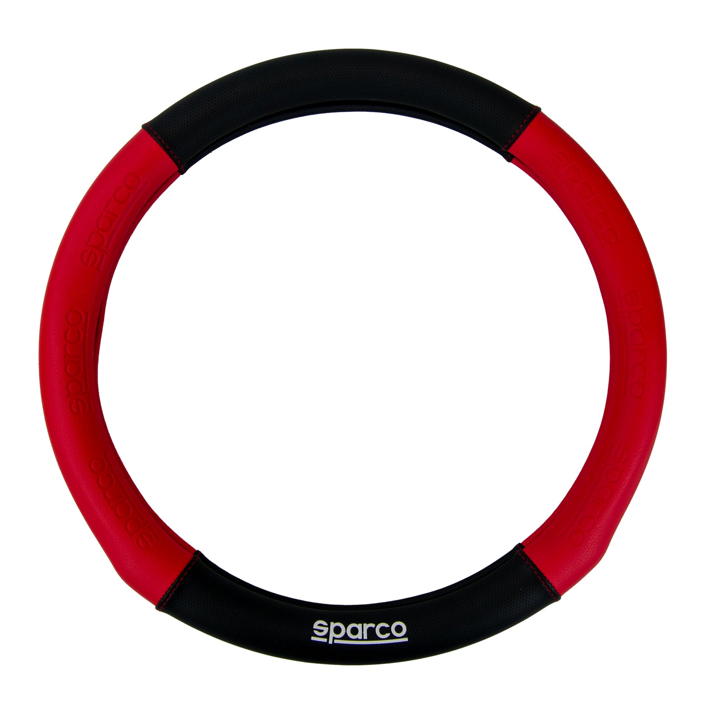 Sparco Steering Wheel Cover Red And Black