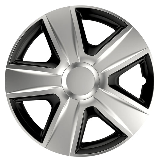 Versaco Esprint Silver, Black 14 Inch Wheel Trims 