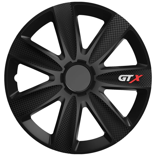 Versaco GTX Carbon Black 15″ Wheel Trims