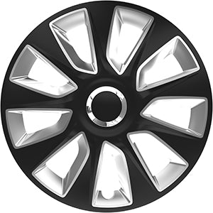 Versaco Stratos RC Black/Silver 13″ Wheel Trims
