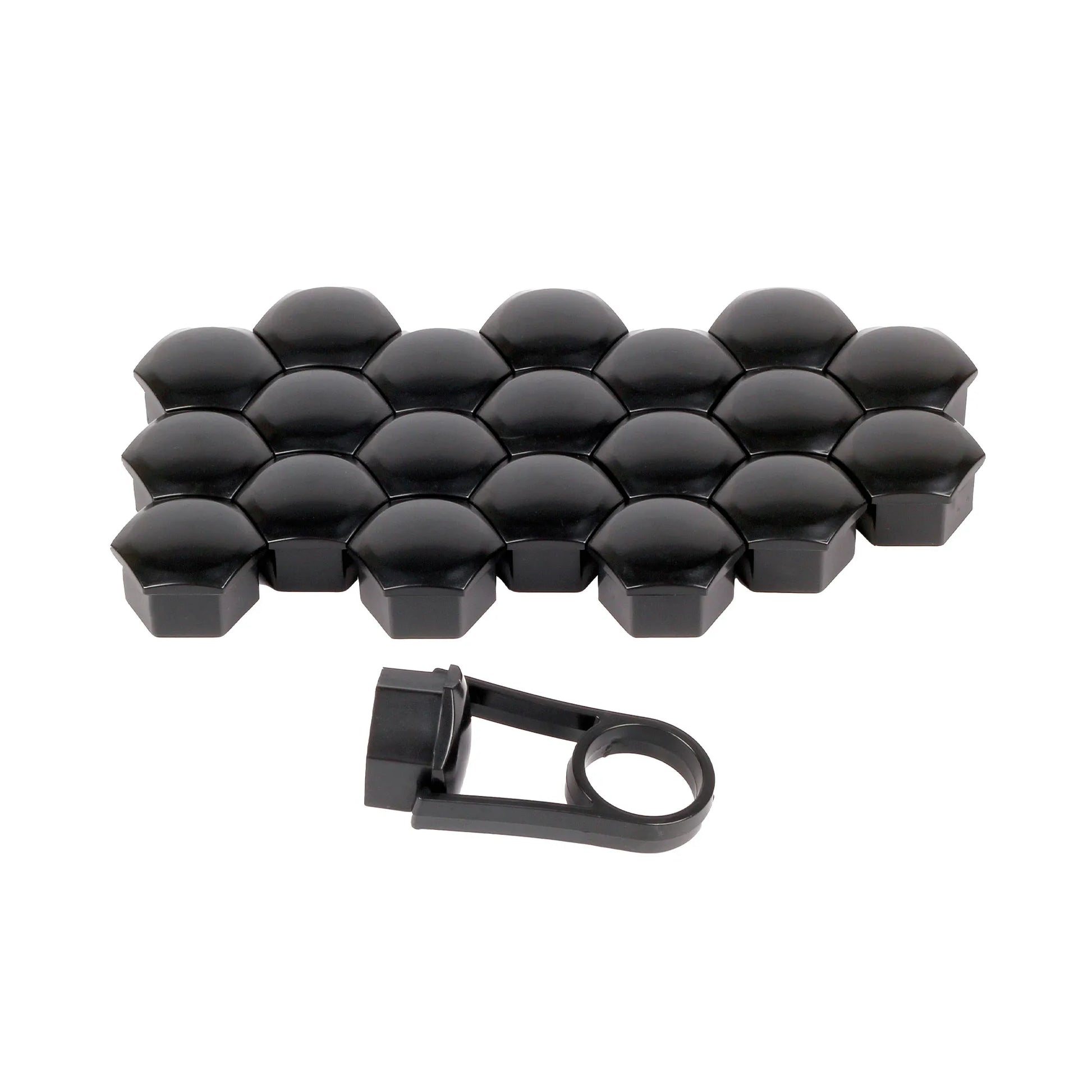Versaco Wheel Nut Covers Black 19mm